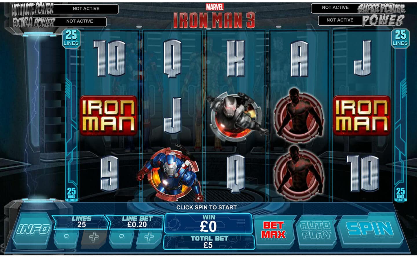 Ironman3 slot