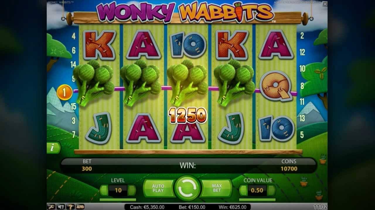 Wonky wabbits slot