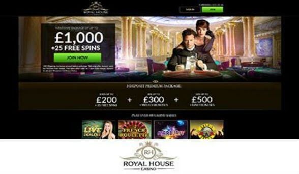 Royal House Casino screenshot