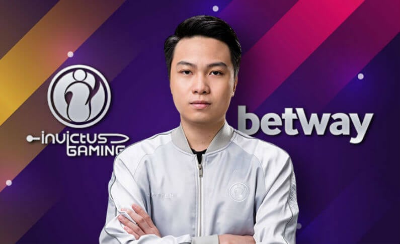 Betway Plus Invictus Gaming Equals a Historic Deal for eSports Betting