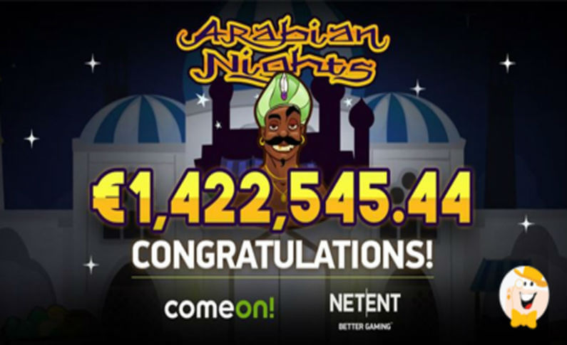 Lucky Swedish Player wins €1.4M on NetEnt’s Arabian Nights Slot